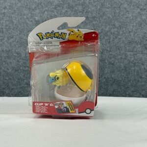 Pokemon Jazwares Clip N Go Mareep Figure with Level Ball PKW3137 New